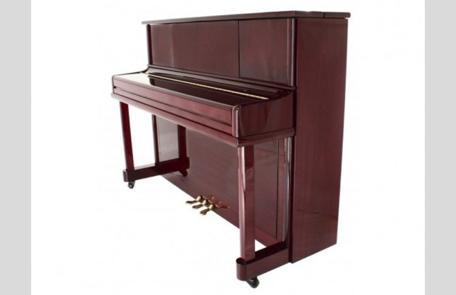 Steinhoven SU 112 Polished Mahogany Upright Piano All Inclusive Package - Image 2